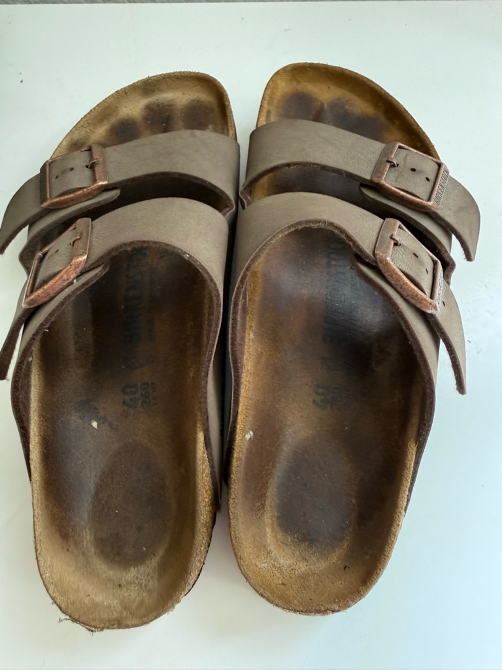 Birkenstock Arizona Brown Two-Strap Sandals - Picture 4 of 8